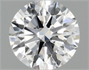 Lab Grown Diamond 1.40 Carats, Round with Ideal Cut, D Color, VS1 Clarity and Certified by IGI