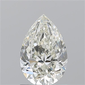 Picture of Natural Diamond 1.20 Carats, Pear with  Cut, J Color, SI1 Clarity and Certified by GIA
