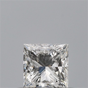 Foto Diamante Natural 0.37 quilates, Princesa , Color E, claridad VS2 y certificado GIA de