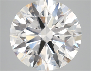 Picture of Lab Grown Diamond 5.03 Carats, Round with Ideal Cut, G Color, VVS2 Clarity and Certified by IGI