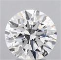 Del inventario de diamantes de laboratorio, 2.72 quilates, Redondo , Color D, claridad VS2 y certificado IGI
