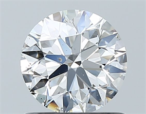 Picture of Natural Diamond 0.80 Carats, Round with Excellent Cut, G Color, SI2 Clarity and Certified by GIA