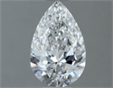 Natural Diamond 0.70 Carats, Pear with  Cut, E Color, SI1 Clarity and Certified by GIA