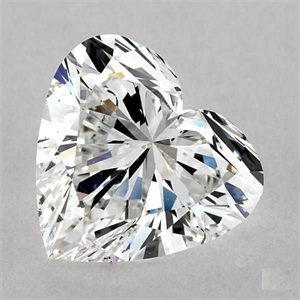 Picture of Natural Diamond 2.01 Carats, Heart with  Cut, E Color, SI1 Clarity and Certified by GIA