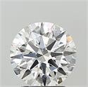 Del inventario de diamantes de laboratorio, 2.54 quilates, Redondo , Color F, claridad VVS2 y certificado IGI