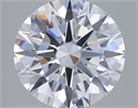 Lab Grown Diamond 2.80 Carats, Round with Ideal Cut, E Color, VVS1 Clarity and Certified by IGI