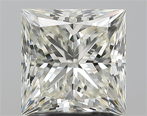Foto Diamante Natural 1.70 quilates, Princesa , Color I, claridad IF y certificado IGI de
