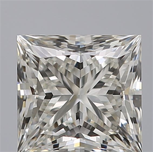 Picture of Natural Diamond 0.90 Carats, Princess with  Cut, I Color, VVS1 Clarity and Certified by GIA