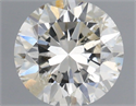 Natural Diamond 0.71 Carats, Round with Very Good Cut, I Color, I1 Clarity and Certified by IGI