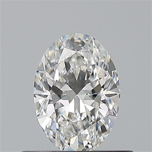 Picture of Natural Diamond 0.50 Carats, Oval with  Cut, F Color, VVS2 Clarity and Certified by GIA