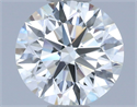 Natural Diamond 0.90 Carats, Round with Excellent Cut, G Color, VVS2 Clarity and Certified by IGI