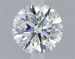 Picture of Natural Diamond 0.50 Carats, Round with Excellent Cut, D Color, SI1 Clarity and Certified by GIA