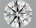 Del inventario de diamantes de laboratorio, 2.09 quilates, Redondo , Color E, claridad VS1 y certificado IGI