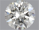 Diamante Natural 0.50 quilates, Redondo , Color H, claridad VVS2 y certificado IGI