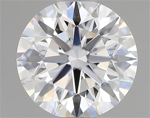 Picture of Lab Grown Diamond 1.08 Carats, Round with Ideal Cut, D Color, VVS2 Clarity and Certified by IGI