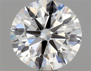 Picture of Natural Diamond 1.50 Carats, Round with Excellent Cut, E Color, VVS2 Clarity and Certified by GIA