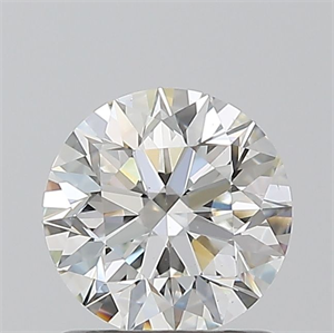 Picture of Natural Diamond 1.00 Carats, Round with Excellent Cut, I Color, SI1 Clarity and Certified by GIA