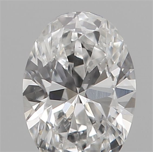 Picture of Natural Diamond 0.20 Carats, Oval with  Cut, D Color, VS1 Clarity and Certified by IGI