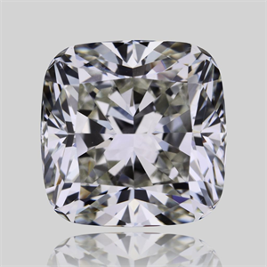 Foto Diamante Natural 2.01 quilates, Del cojín , Color L, claridad VVS1 y certificado GIA de