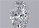 Natural Diamond 0.70 Carats, Oval with  Cut, D Color, VS1 Clarity and Certified by GIA