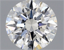 Natural Diamond 0.70 Carats, Round with Excellent Cut, H Color, VS2 Clarity and Certified by GIA