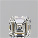 Natural Diamond 1.02 Carats, Asscher with  Cut, J Color, VS1 Clarity and Certified by GIA