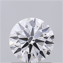 Lab Grown Diamond 1.04 Carats, Round with Excellent Cut, D Color, VS1 Clarity and Certified by IGI