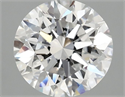 Del inventario de diamantes de laboratorio, 2.10 quilates, Redondo , Color E, claridad VVS2 y certificado IGI