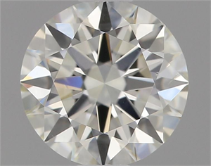 Picture of Natural Diamond 0.70 Carats, Round with Excellent Cut, J Color, SI1 Clarity and Certified by GIA