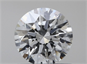 Diamante Natural 0.55 quilates, Redondo , Color F, claridad VS2 y certificado GIA