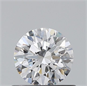 Diamante Natural 0.60 quilates, Redondo , Color D, claridad VVS1 y certificado GIA