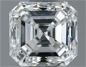 Natural Diamond 1.00 Carats, Asscher with  Cut, G Color, VS1 Clarity and Certified by IGI