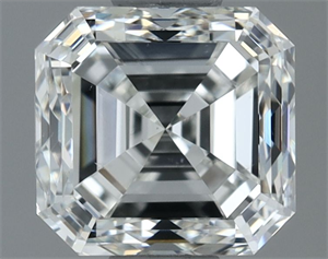 Picture of Natural Diamond 1.00 Carats, Asscher with  Cut, G Color, VS1 Clarity and Certified by IGI