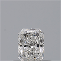 Natural Diamond 0.31 Carats, Radiant with  Cut, F Color, IF Clarity and Certified by GIA
