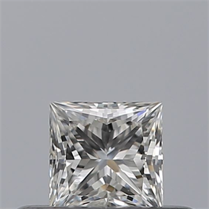 Foto Diamante Natural 0.24 quilates, Princesa , Color E, claridad IF y certificado GIA de