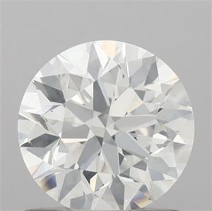 Picture of Natural Diamond 0.54 Carats, Round with Excellent Cut, I Color, SI1 Clarity and Certified by IGI