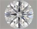 Natural Diamond 0.81 Carats, Round with Excellent Cut, E Color, VVS1 Clarity and Certified by GIA