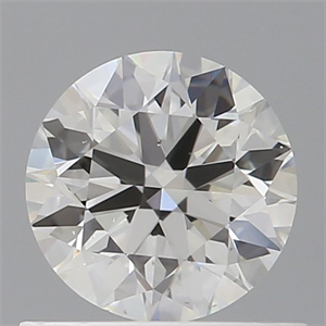 Picture of Natural Diamond 0.70 Carats, Round with Excellent Cut, I Color, VS2 Clarity and Certified by GIA
