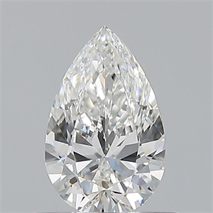 Picture of Natural Diamond 0.50 Carats, Pear with  Cut, G Color, VVS1 Clarity and Certified by GIA