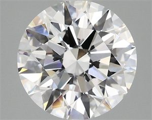 Picture of Lab Grown Diamond 2.56 Carats, Round with Ideal Cut, D Color, VVS2 Clarity and Certified by IGI