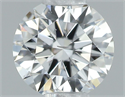 Natural Diamond 0.46 Carats, Round with Excellent Cut, D Color, SI1 Clarity and Certified by GIA