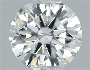Picture of Natural Diamond 0.46 Carats, Round with Excellent Cut, D Color, SI1 Clarity and Certified by GIA