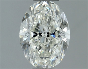 Picture of Natural Diamond 0.90 Carats, Oval with  Cut, H Color, VS2 Clarity and Certified by IGI