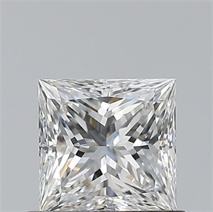 Picture of Natural Diamond 0.70 Carats, Princess with  Cut, G Color, VVS2 Clarity and Certified by GIA