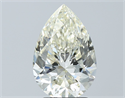 Diamante Natural 3.01 quilates, De pera , Color L, claridad VS2 y certificado GIA