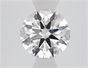 Lab Grown Diamond 1.05 Carats, Round with Ideal Cut, G Color, VS1 Clarity and Certified by IGI