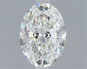 Picture of Natural Diamond 0.46 Carats, Oval with  Cut, G Color, VVS2 Clarity and Certified by GIA