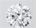 Lab Grown Diamond 1.50 Carats, Round with Ideal Cut, D Color, VVS2 Clarity and Certified by IGI