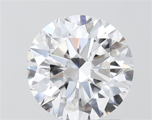 Picture of Lab Grown Diamond 1.50 Carats, Round with Ideal Cut, D Color, VVS2 Clarity and Certified by IGI