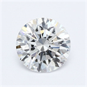 Diamante Natural 0.41 quilates, Redondo , Color D, claridad VS2 y certificado GIA